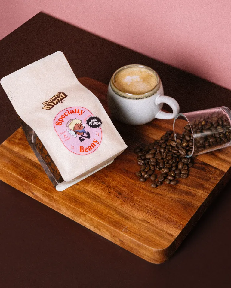 Café specialty Beany, cuenta con notas de miel, frutas y chocolate. Disponible en Grano y Molido