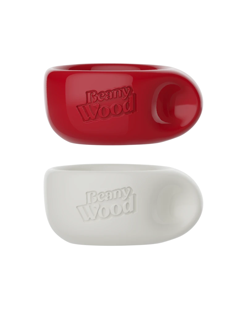Tazas mini de Beany Wood