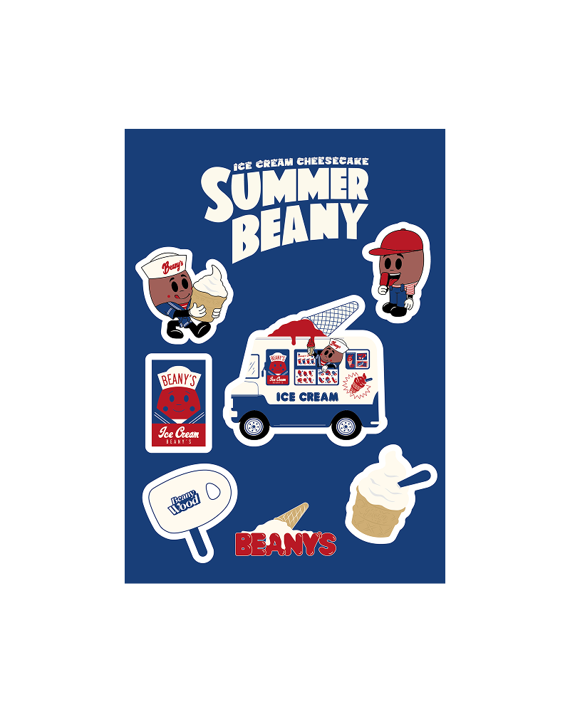 Stickers Summer Beany Vol. II