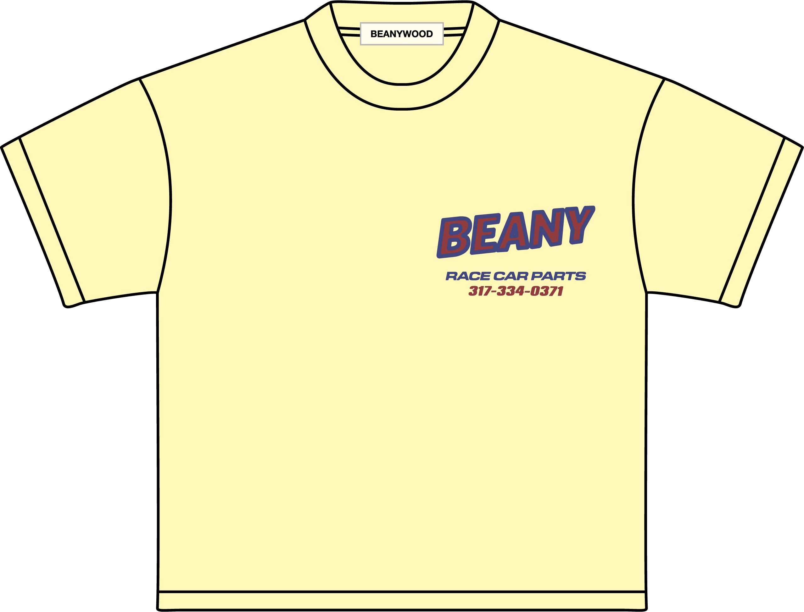 RACE CAR PARTS TEE
